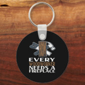 Woodworking Gift Sleutelhanger (Voorkant)