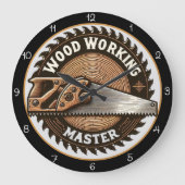 Woodworking Master Saw Blade with Hand Saw Grote Klok (Voorkant)