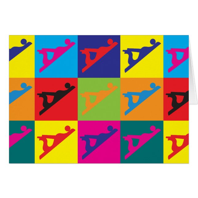 Woodworking Pop Art (Voorkant Horizontaal)