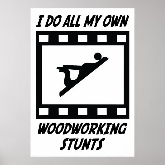 Woodworking Stunts Poster (Voorkant)