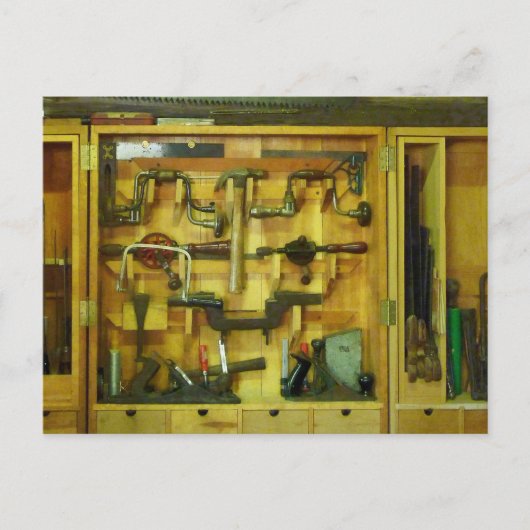 Woodworking Tools Briefkaart (Voorkant)