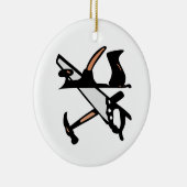 Woodworking Tools Keramisch Ornament (Rechts)