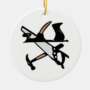 Woodworking Tools Keramisch Ornament