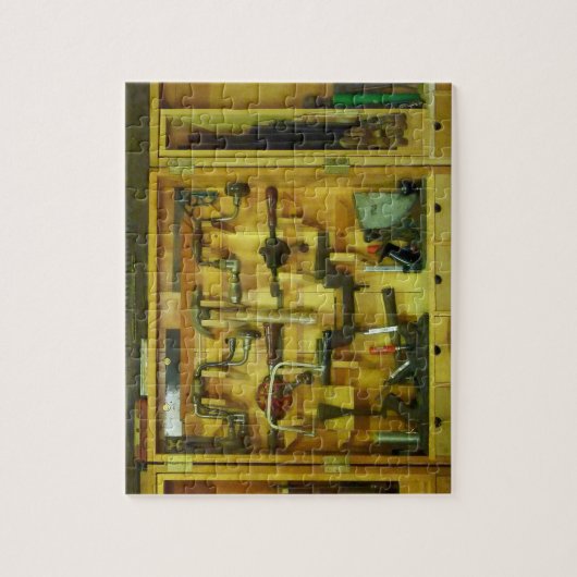 Woodworking Tools Legpuzzel (Verticaal)