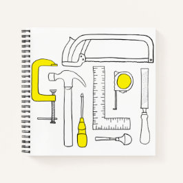 Woodworklaptop Notitieboek