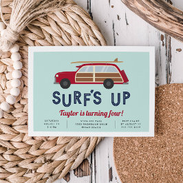  Woody Car Birthday Party - Uitnodiging