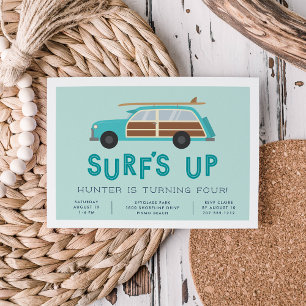 Woody Car Birthday Party - Uitnodiging