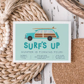 Woody Car Birthday Party - Uitnodiging