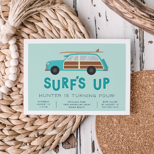  Woody Car Birthday Party - Uitnodiging