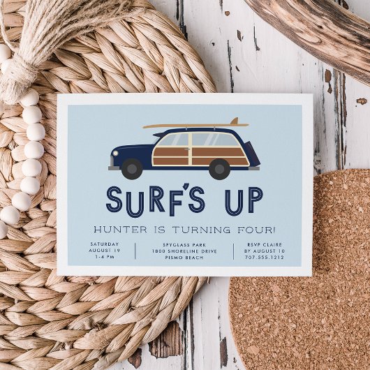 Woody Car Birthday Party - Uitnodiging