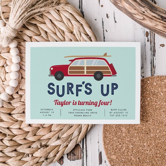  Woody Car Birthday Party - Uitnodiging