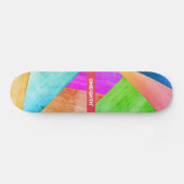 Woody decky. ONEIGHTH Tokyo Original Persoonlijk Skateboard (Horizontaal)