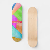 Woody decky. ONEIGHTH Tokyo Original Persoonlijk Skateboard (Voorkant)