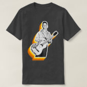 Woody Guthrie Retro Fade TS shirt (Design voorkant)