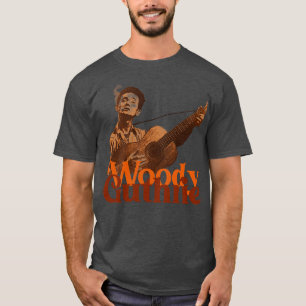 Woody Guthrie Sepia Fade T-shirt