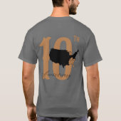 Woody logo w/-toestanden t-shirt (Achterkant)