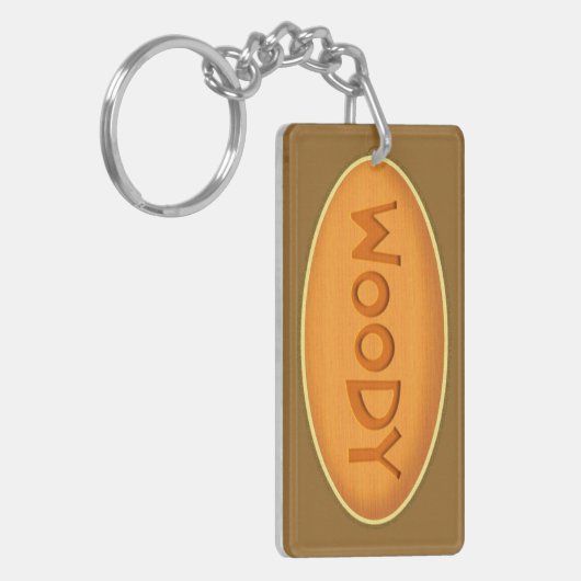 Woody Nickname Sleutelhanger (Voorkant Links)