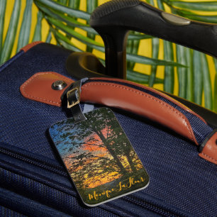 "Woody Scene"  Bagagelabel