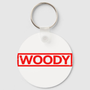 Woody Stamp Sleutelhanger