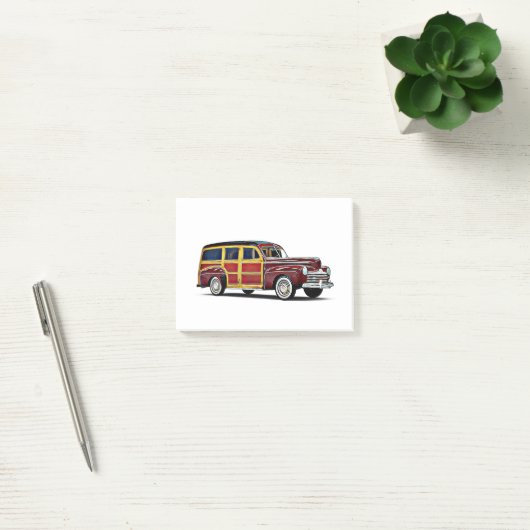Woody Wagon Cartoon Post-it® Notes (Kantoor)