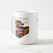 Woody-wagonregel Koffiemok (Voorkant links)