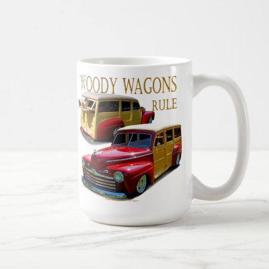 Woody-wagonregel Koffiemok (Rechts)
