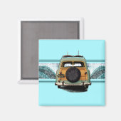 Woody Wave Magneten (Voorkant / Achterkant)