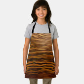 Woody Waves of Wonder - Elegant Houten Korrel Mode Schort (Insitu)