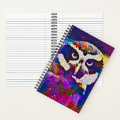 "Woody Whoo" Uil spiraal Notitieboek (Binnen)