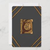 Woody Witch Crafts Halloween Party Uitnodiging (Achterkant)