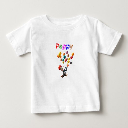 Woody Woodpecker Balloon Bash Baby T-shirt (Voorkant)