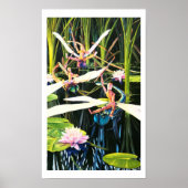 Woody's Wild Ride' Whimsical Waterverf Poster (Voorkant)