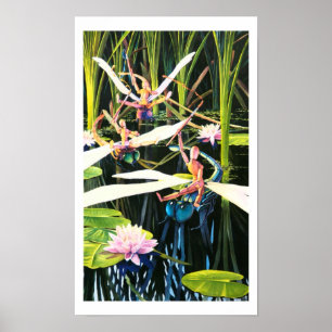 Woody's Wild Ride' Whimsical Waterverf Poster