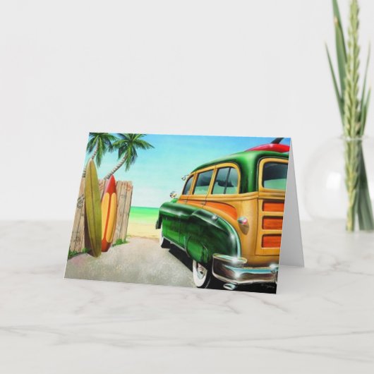 Woodysurfretro Kaart (Voorkant)