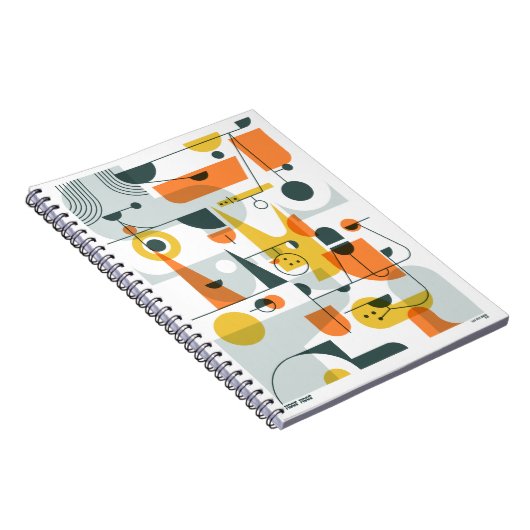 Woof! Abstract Doggo Notitieboek (Rechterzijde)