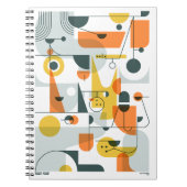 Woof! Abstract Doggo Notitieboek (Voorkant)