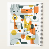 Woof! Abstracte Doggo Planner (Achterkant)