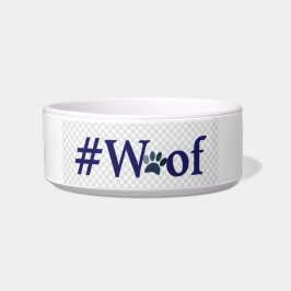 Woof! Eén woord zegt het ALLES Voerbakje