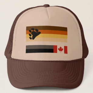 WOOF! EH? CANADIAN BEER PRIDE TRUCKER HAT TRUCKER PET