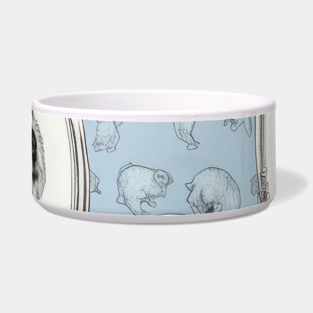 Woof Feast Dog Bowl Voerbakje (Voorkant)