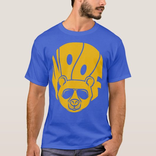 Woof Gay Beer Pride Cub Otter Wolf T-shirt (Voorkant)