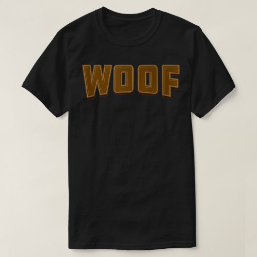WOOF Gay Beer Pride LGBTQ T-shirt (Design voorkant)