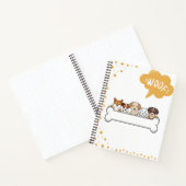 WOOF” Honden Squad Notitieboek (Binnen)