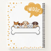 WOOF” Honden Squad Notitieboek (Achterkant)
