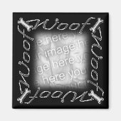 Woof lijst magneet (Voorkant)