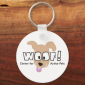 WOOF! Logo Merchandise Sleutelhanger (Voorkant)