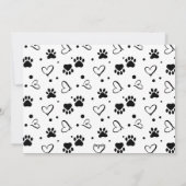 Woof Merry Christmas Custom Hondenliefhebber 3 Pet Feestdagenkaart (Achterkant)