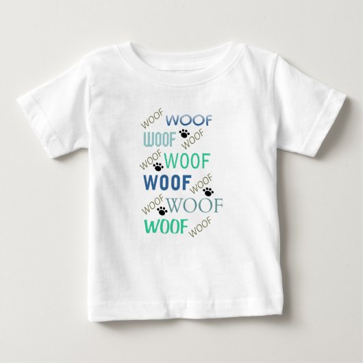 WOOF Over Toddler T-shirt (Voorkant)