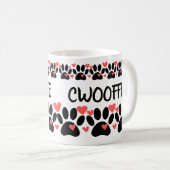 Woof Plus Koffie Cwoofer Koffiemok (Voorkant rechts)