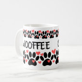 Woof Plus Koffie Cwoofer Koffiemok (Voorkant links)